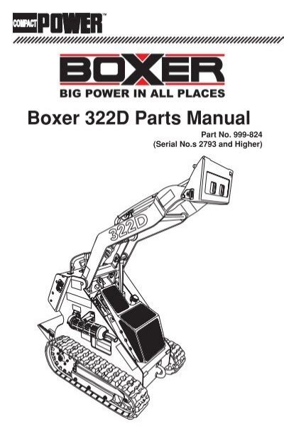 boxer 322d|boxer 322d parts.